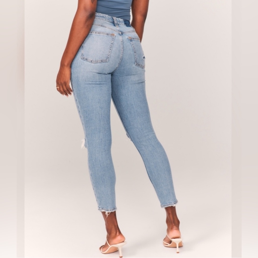 Abercrombie curve love high-rise skinny jean